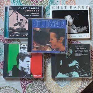 Chet Baker CD Collection 5 CD’s